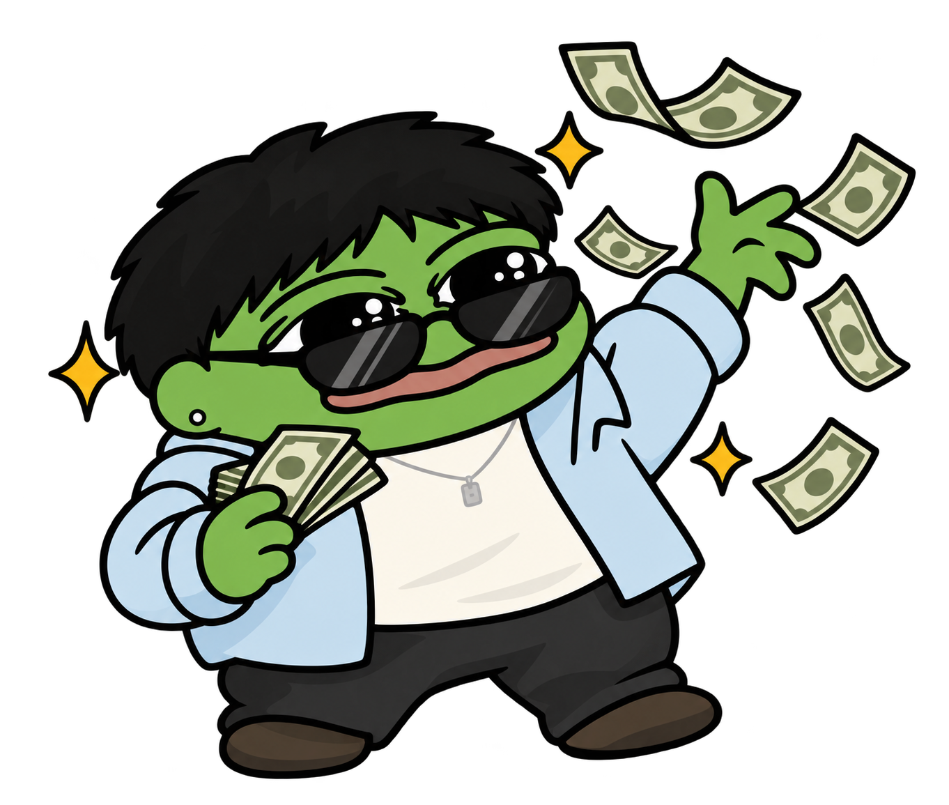 Smol Kimchi with money